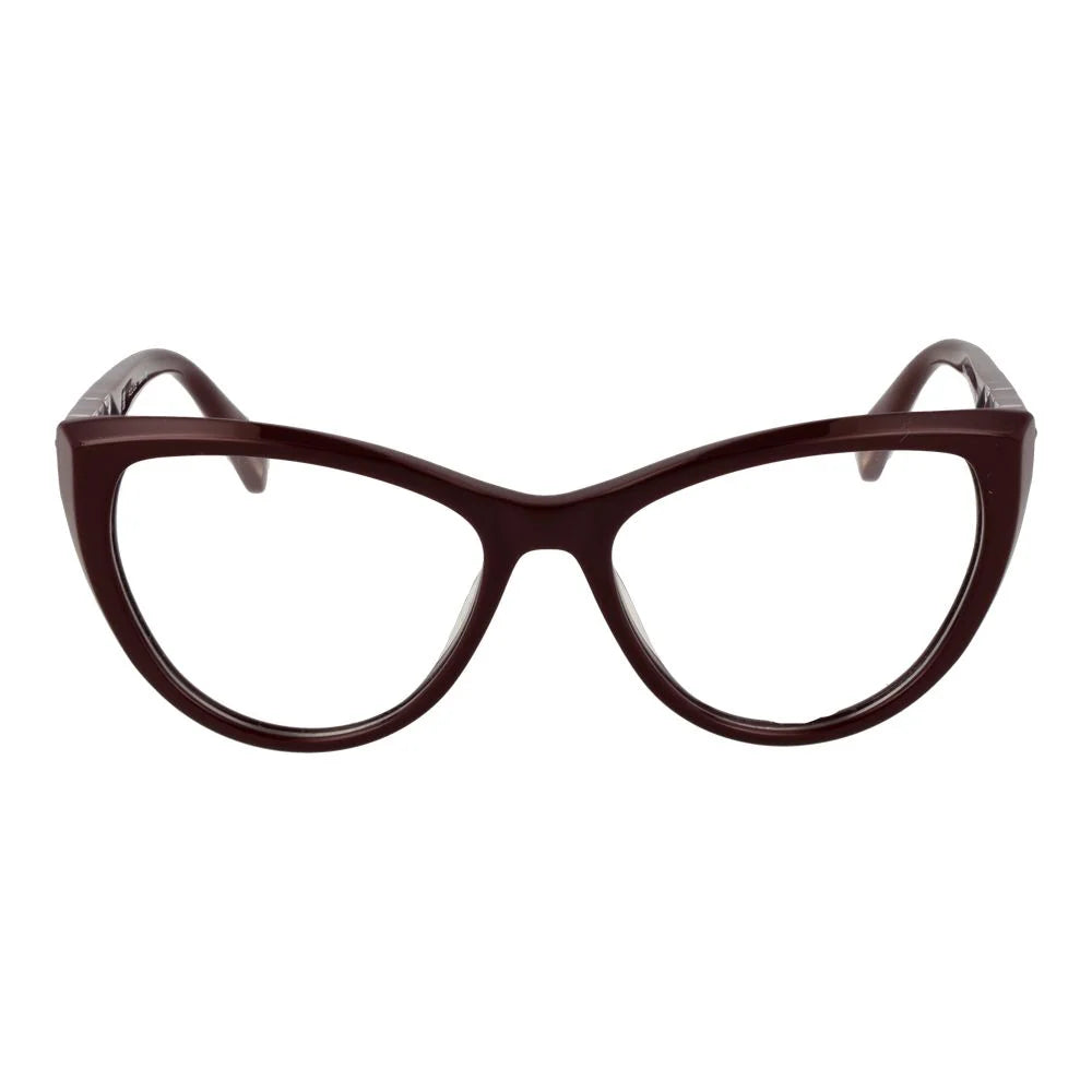 Police Burgundy Women Glasses Frame - Eyeglasses