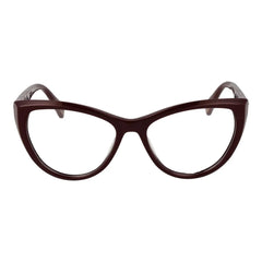 Police Burgundy Women Glasses Frame - Eyeglasses