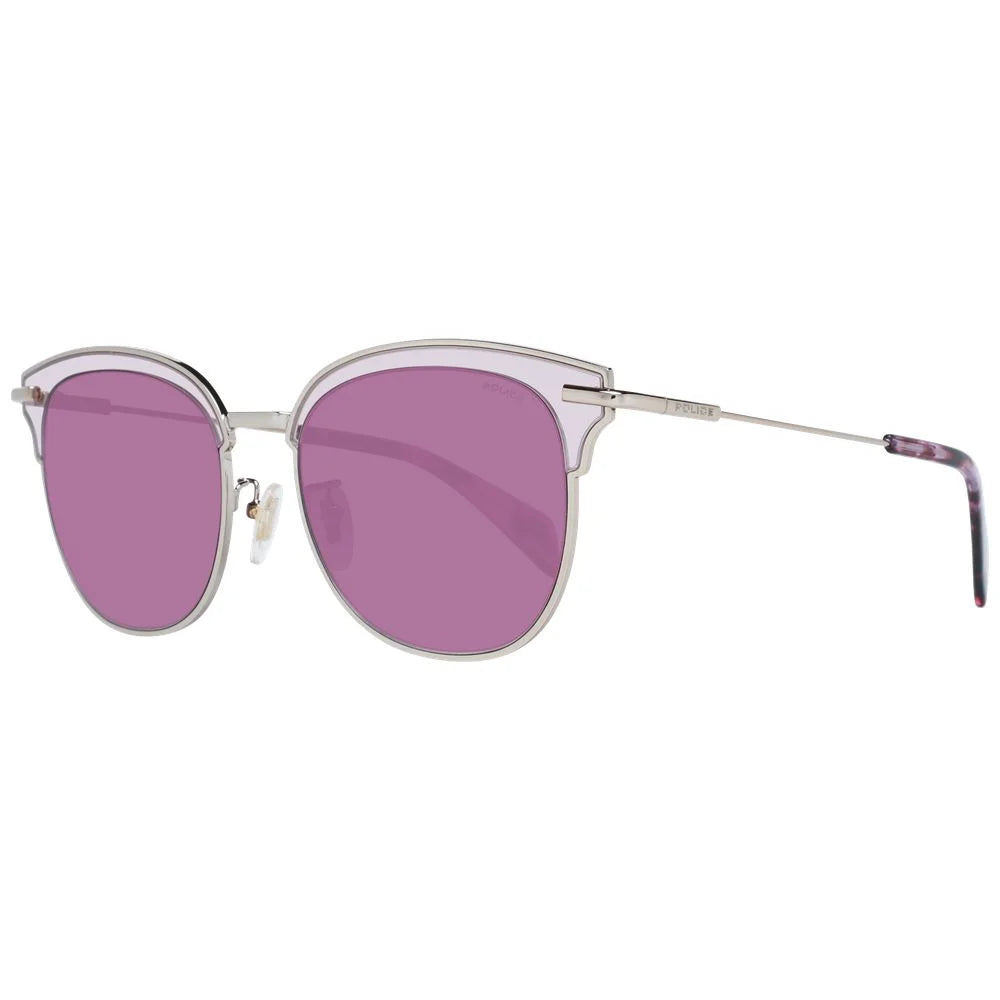 Police Burgundy Women Sunglass - Sunglasses