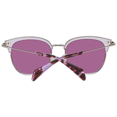 Police Burgundy Women Sunglass - Sunglasses