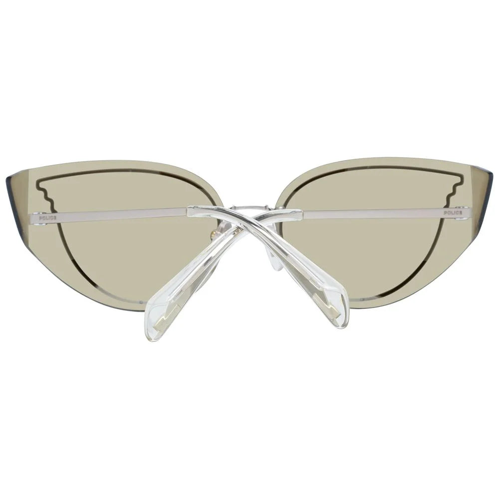 Police Gold Women Sunglass - Sunglasses