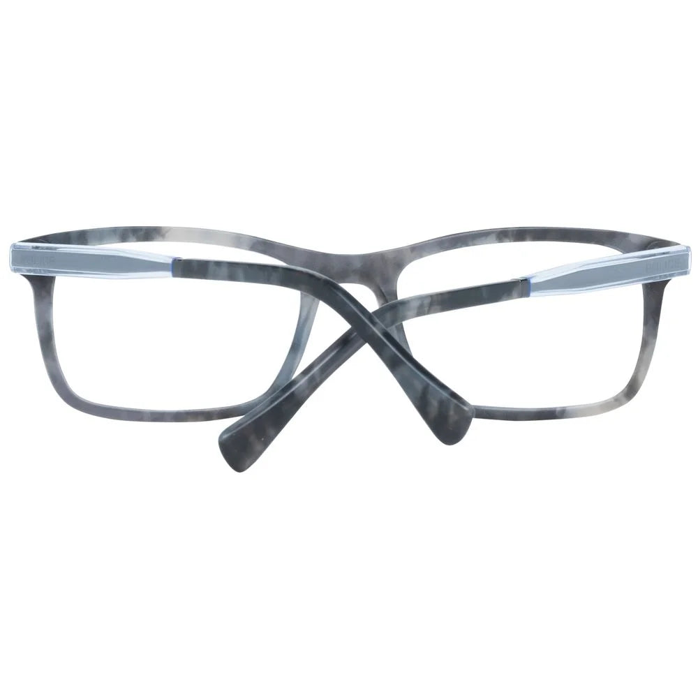 Police Gray Men Glasses Frame - Eyeglasses
