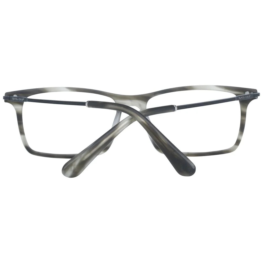 Police Gray Men Glasses Frame - Eyeglasses