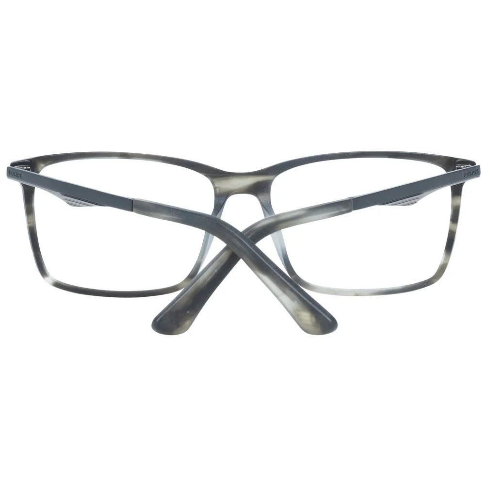 Police Gray Men Glasses Frame - Eyeglasses