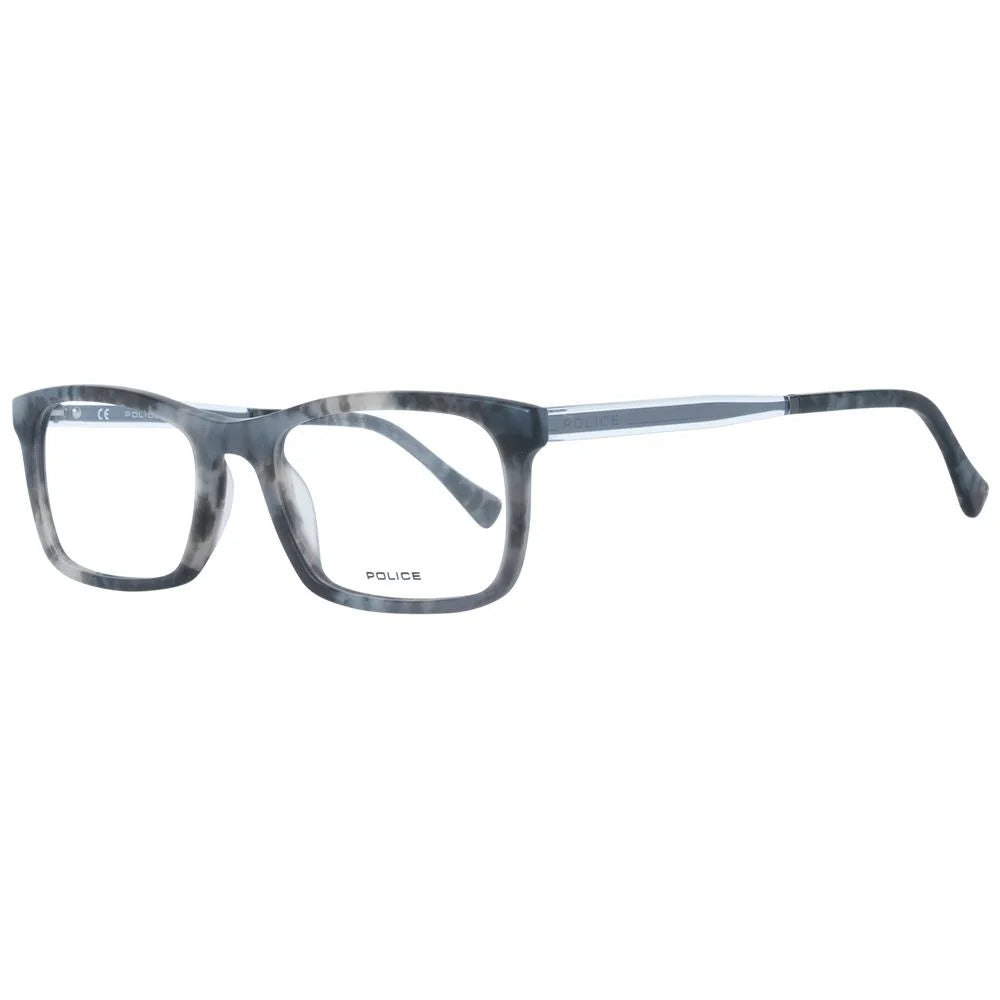 Police Gray Men Glasses Frame - Eyeglasses