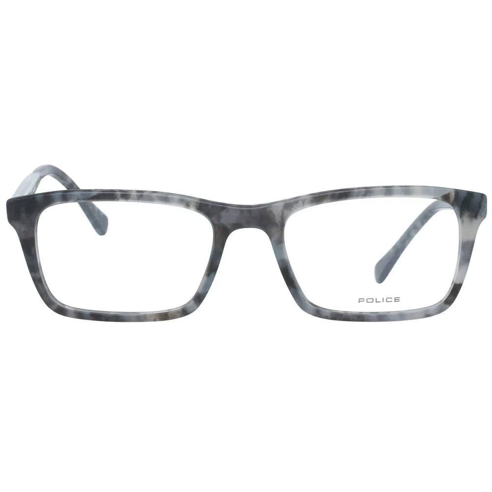 Police Gray Men Glasses Frame - Eyeglasses