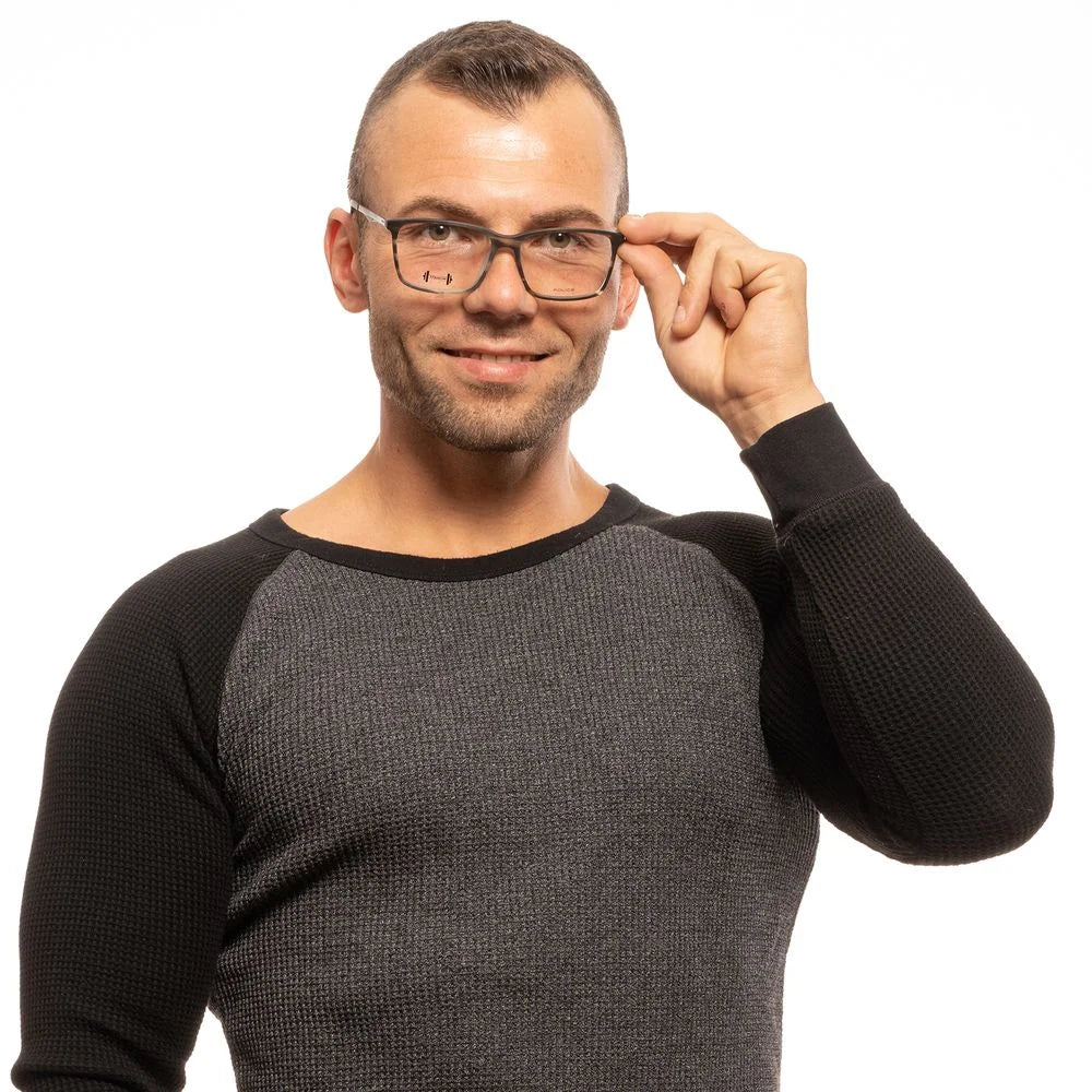 Police Gray Men Glasses Frame - Eyeglasses