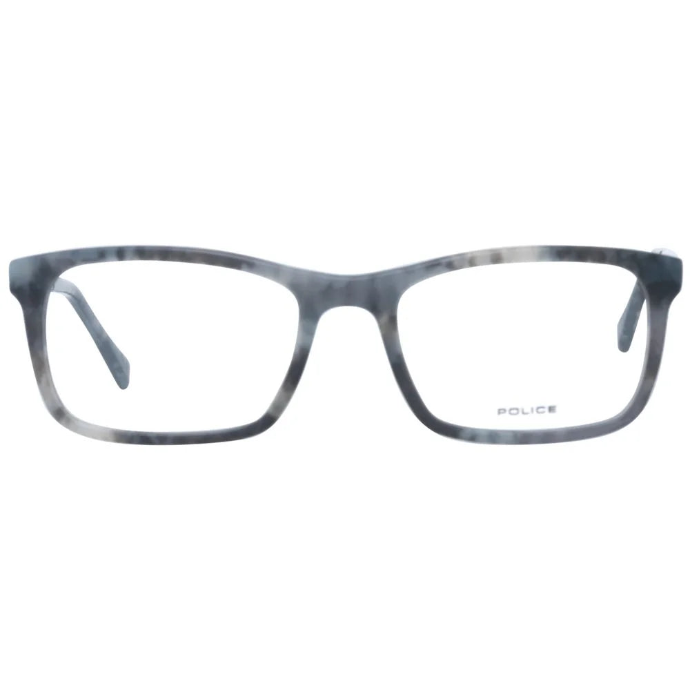 Police Gray Men Glasses Frame - Eyeglasses