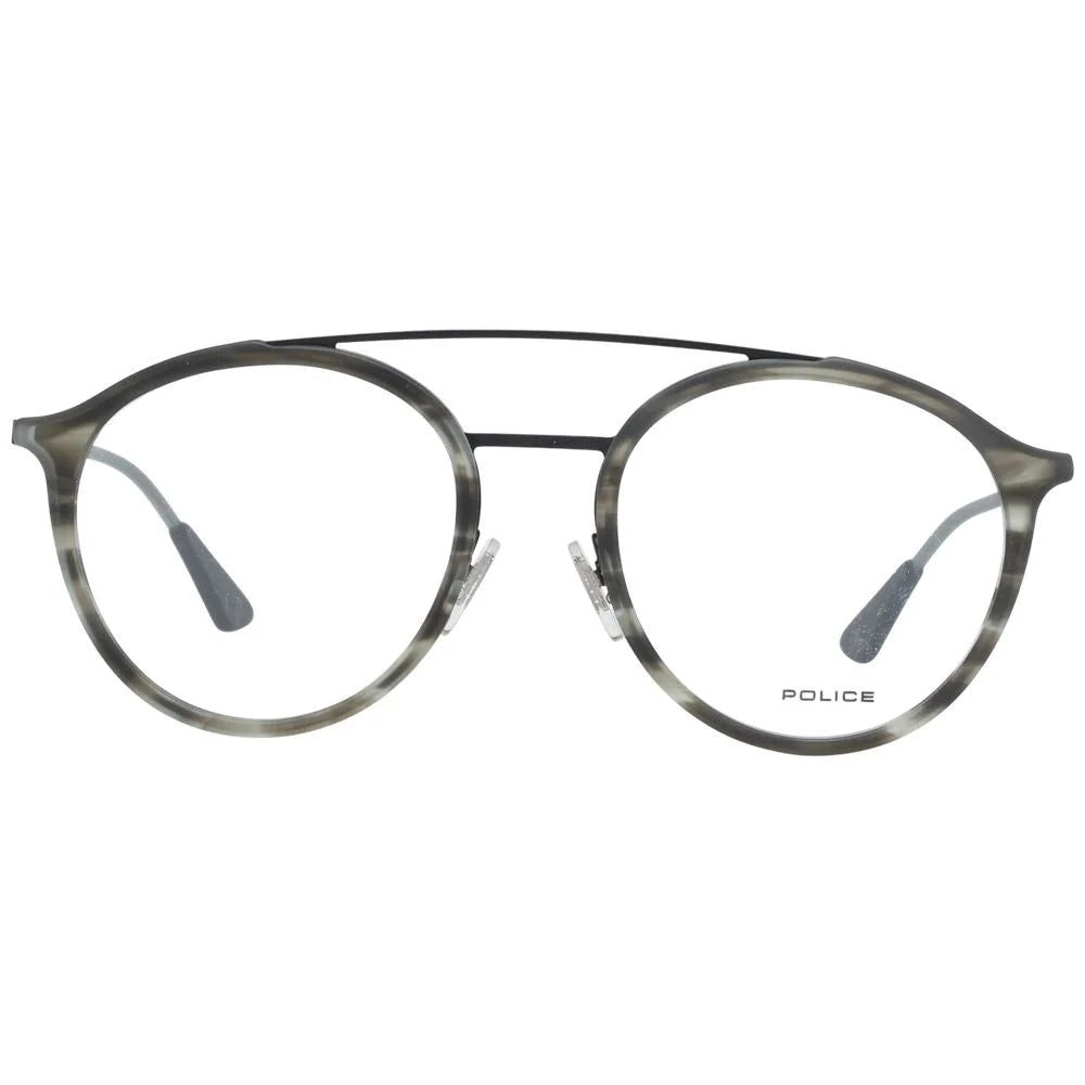 Police Gray Men Glasses Frame - Eyeglasses