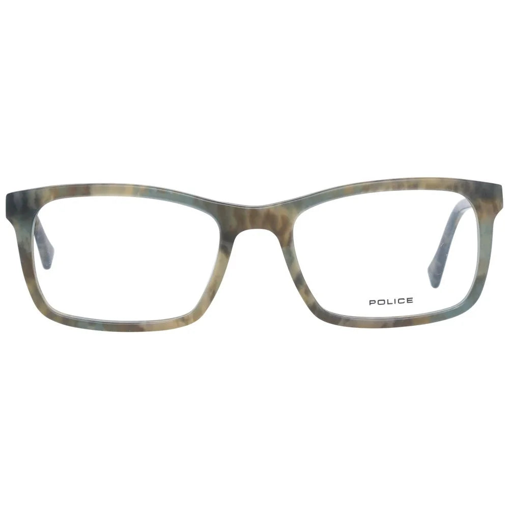 Police Green Men Glasses Frame - Eyeglasses