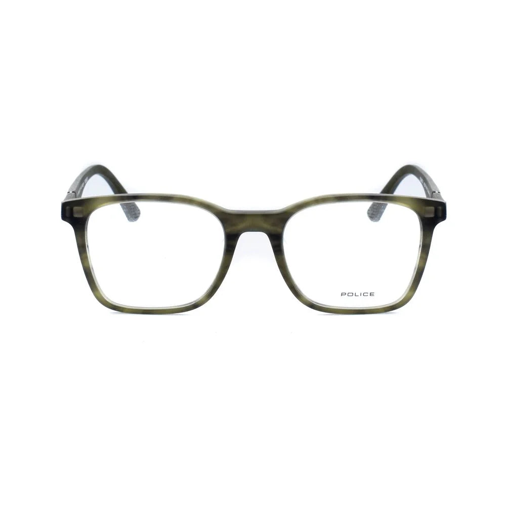 Police Green Plastic Frames - Eyeglasses