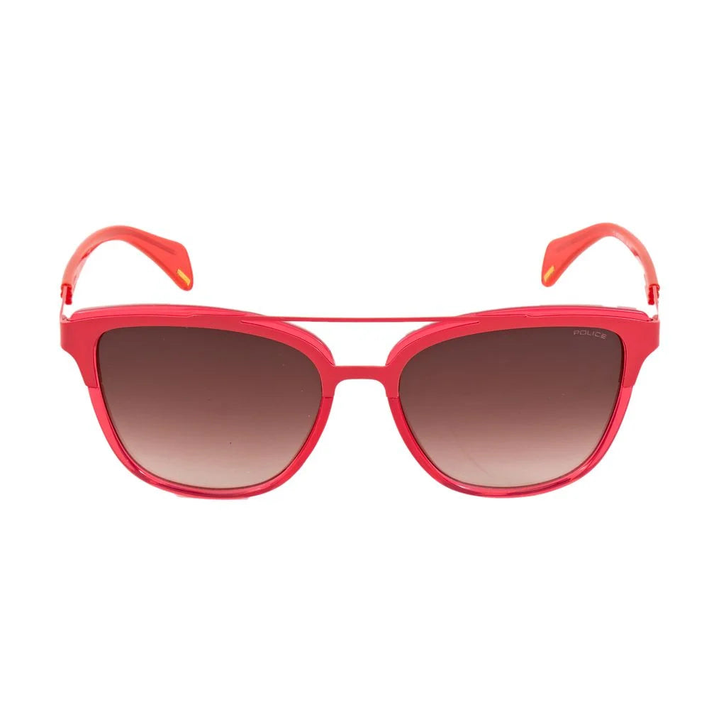 Police Orange Metal Sunglasses - Sunglasses