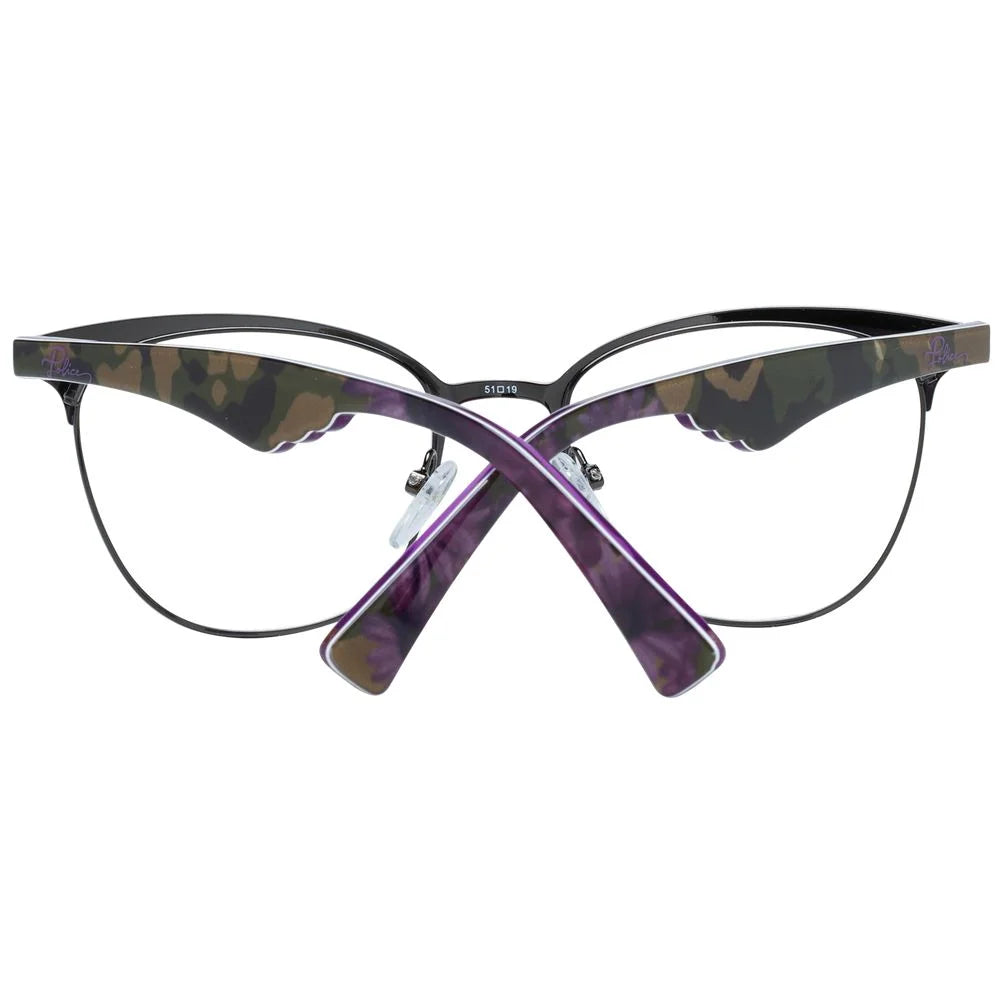 Police Purple Women Glasses Frame - Eyeglasses