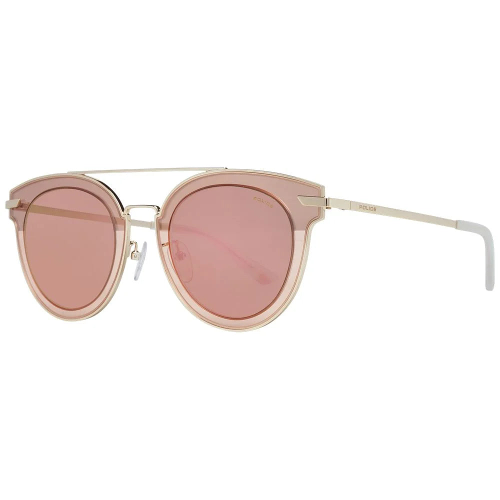 Police Rose Gold Men Sunglass - Sunglasses