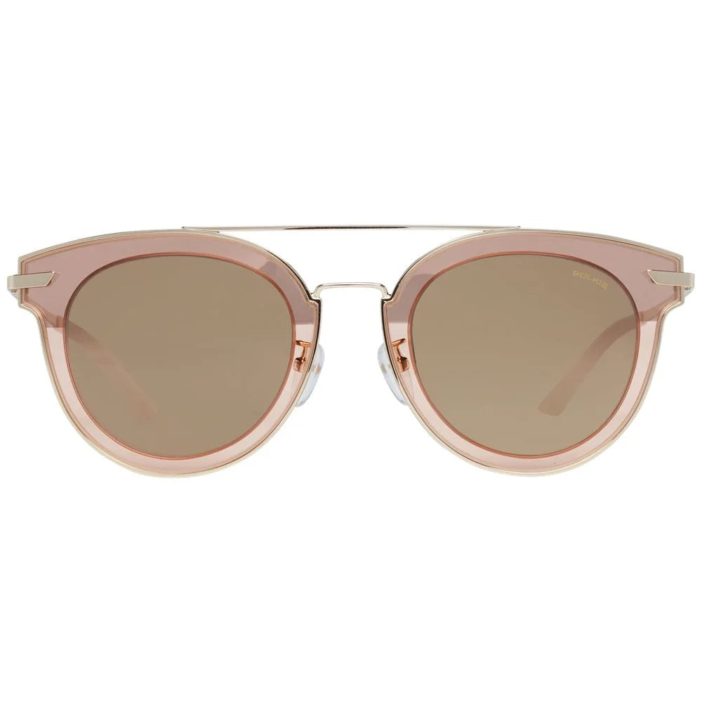Police Rose Gold Men Sunglass - Sunglasses