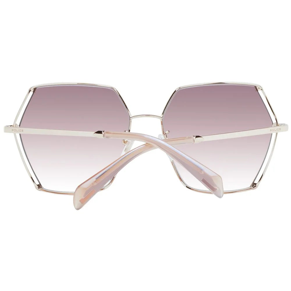 Police Rose Gold Women Sunglass - Sunglasses