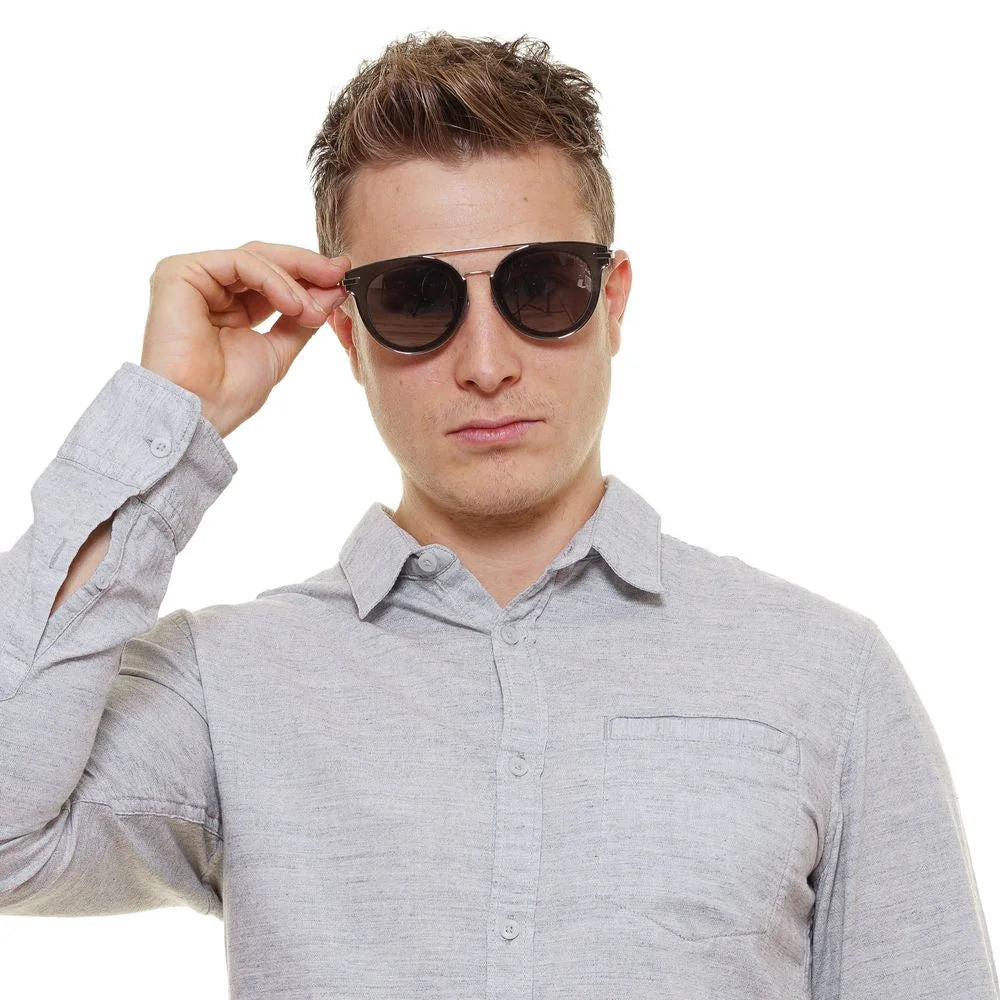 Police Silver Men Sunglass - Sunglasses
