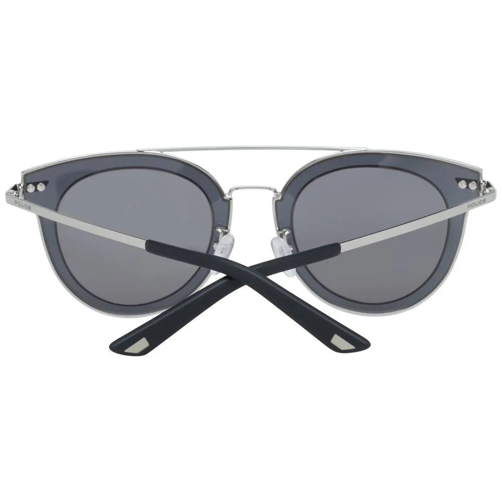 Police Silver Men Sunglass - Sunglasses