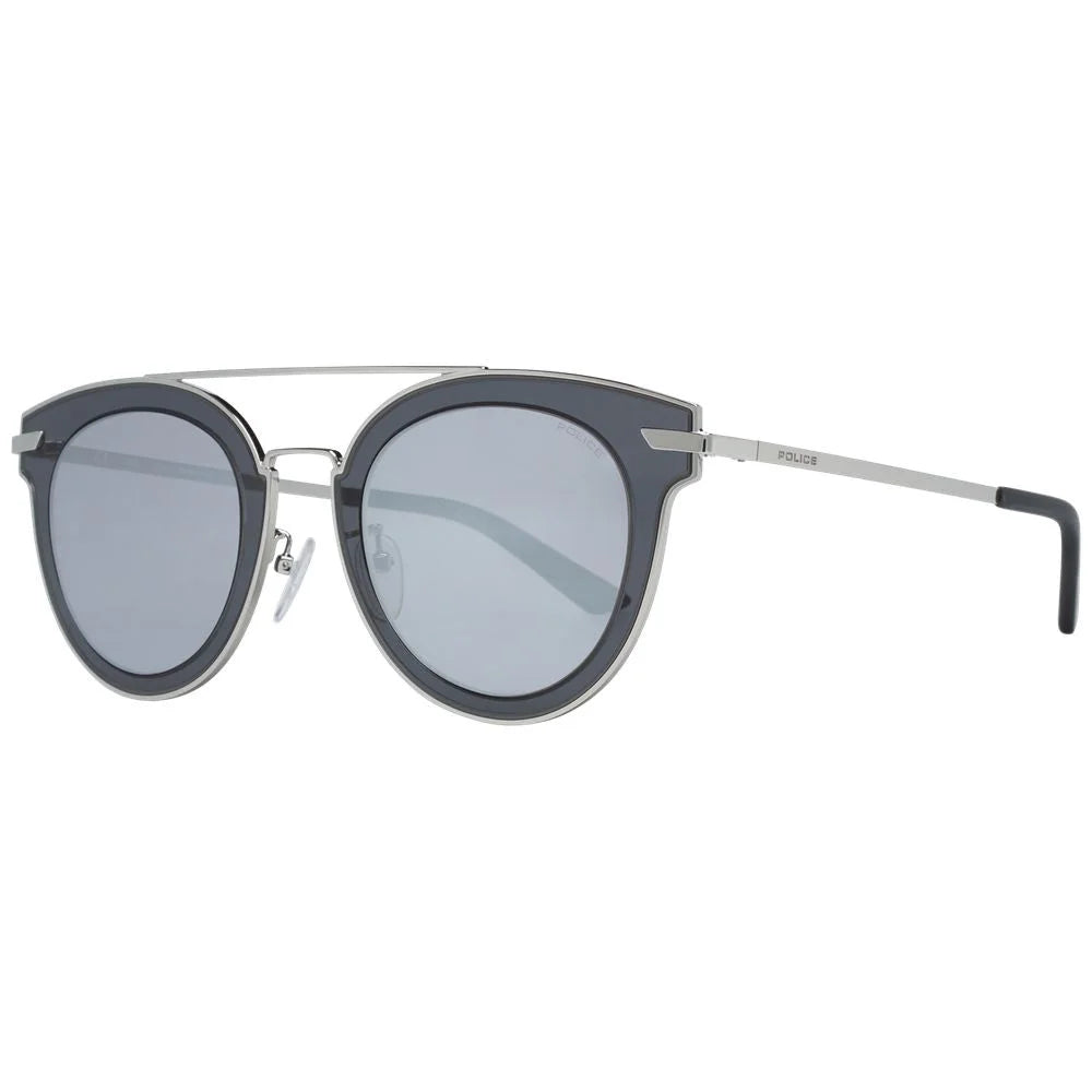 Police Silver Men Sunglass - Sunglasses