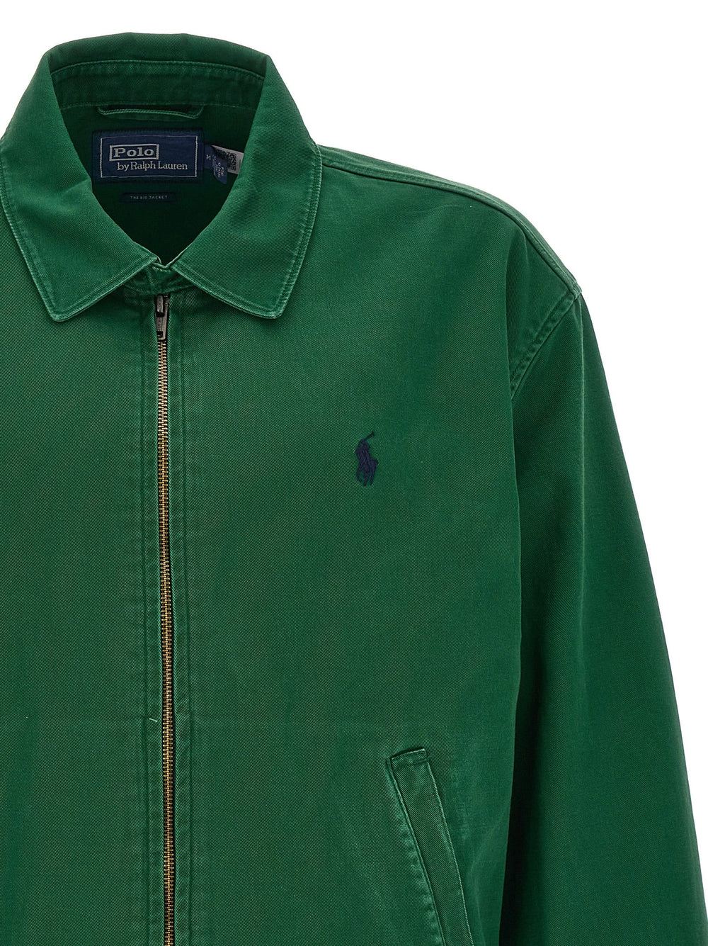 Polo Ralph Lauren Bicolor Cotton Full-Length Jacket