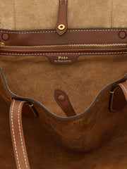 Polo Ralph Lauren Brown Cowhide Shoulder Bag