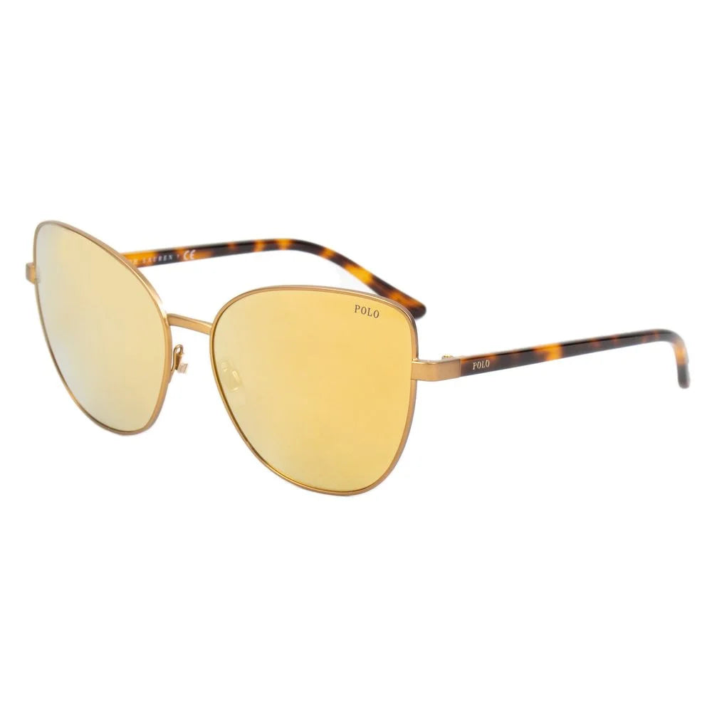 Polo Ralph Lauren Brown Metal Sunglasses - Sunglasses