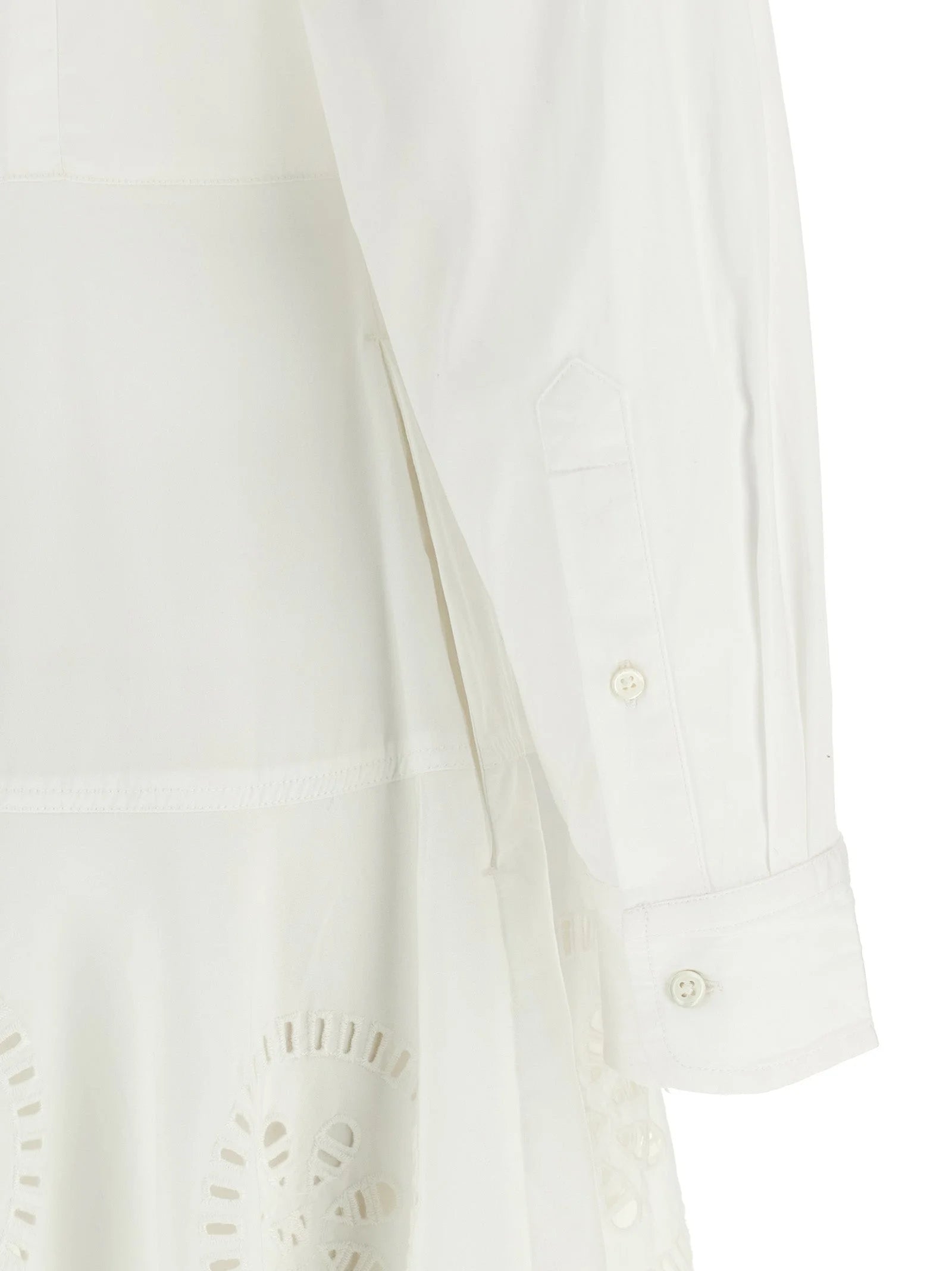 Polo Ralph Lauren White Cotton Midi Dress - 8
