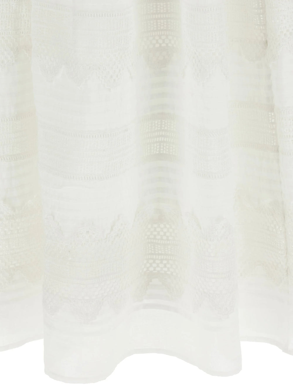 Polo Ralph Lauren White Cotton Midi Dress - XS
