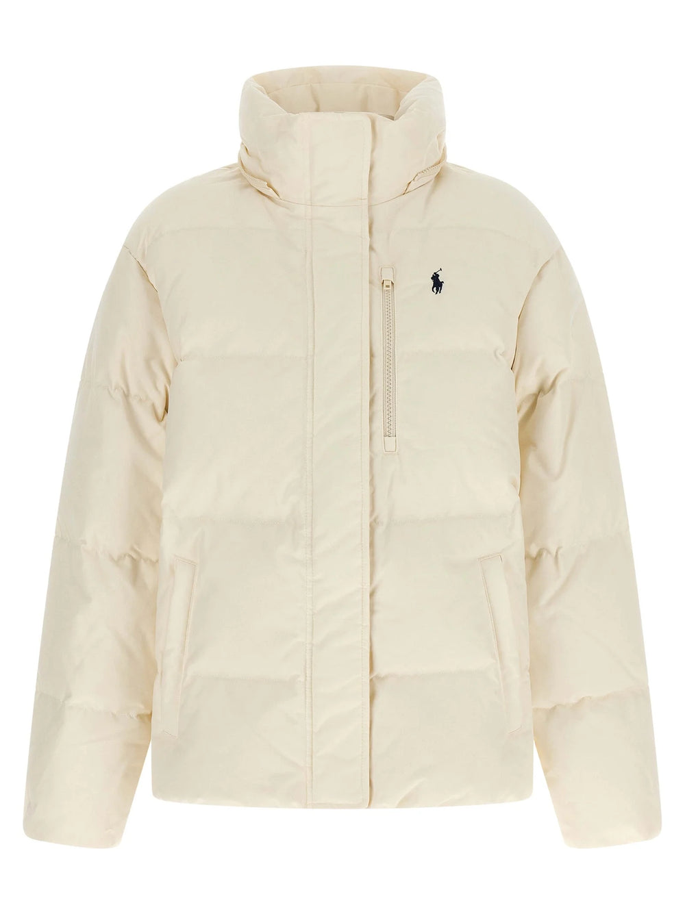 Polo Ralph Lauren White Polyester Full-Length Jacket
