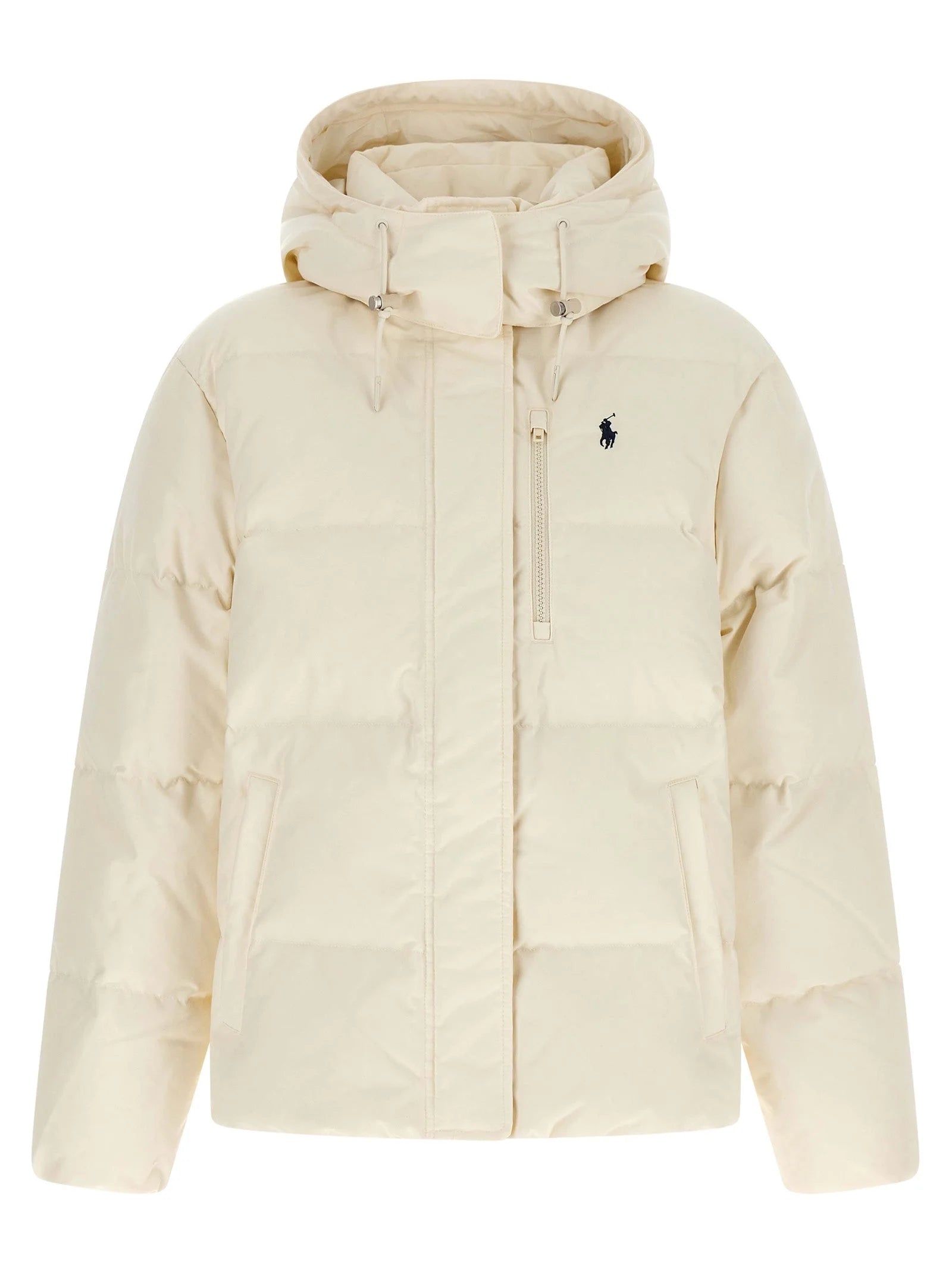 Polo Ralph Lauren White Polyester Full-Length Jacket
