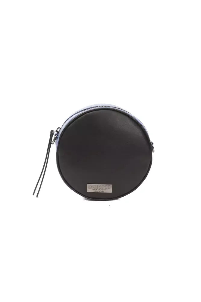 Pompei Donatella Black Leather Women Crossbody Bag - Cross Body Bags