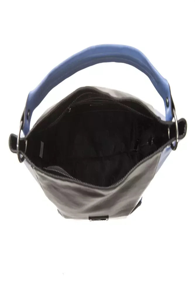 Pompei Donatella Black Leather Women Shoulder Bag - Shoulder Bags