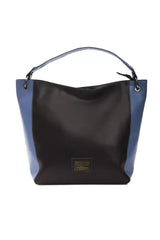 Pompei Donatella Black Leather Women Shoulder Bag - Shoulder Bags