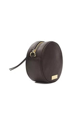 Pompei Donatella Brown Leather Women Crossbody Bag - Cross Body Bags