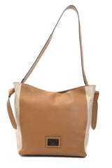 Pompei Donatella Brown Leather Women Shoulder Bag - Shoulder Bags