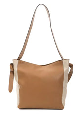 Pompei Donatella Brown Leather Women Shoulder Bag - Shoulder Bags