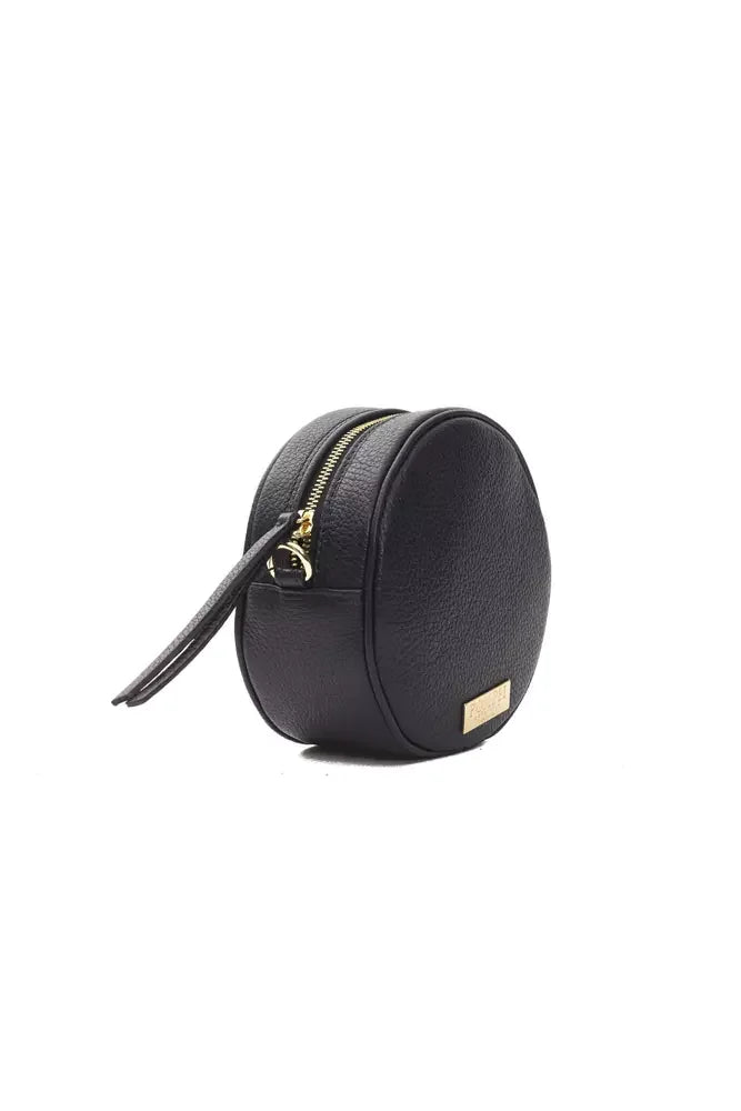 Pompei Donatella Gray Leather Women Crossbody Bag - Cross Body Bags