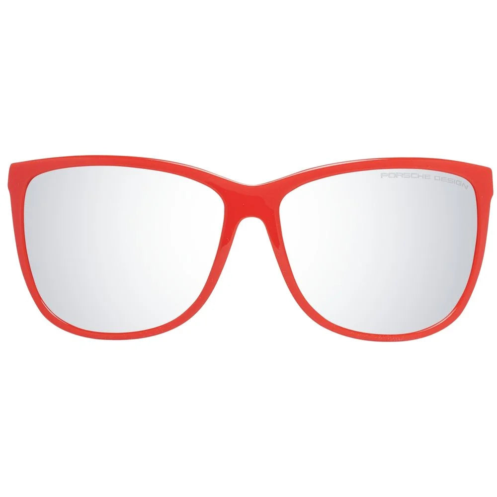Porsche Design Red Acetate Sunglasses