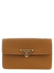 Prada Beige Calfskin Crossbody Bag