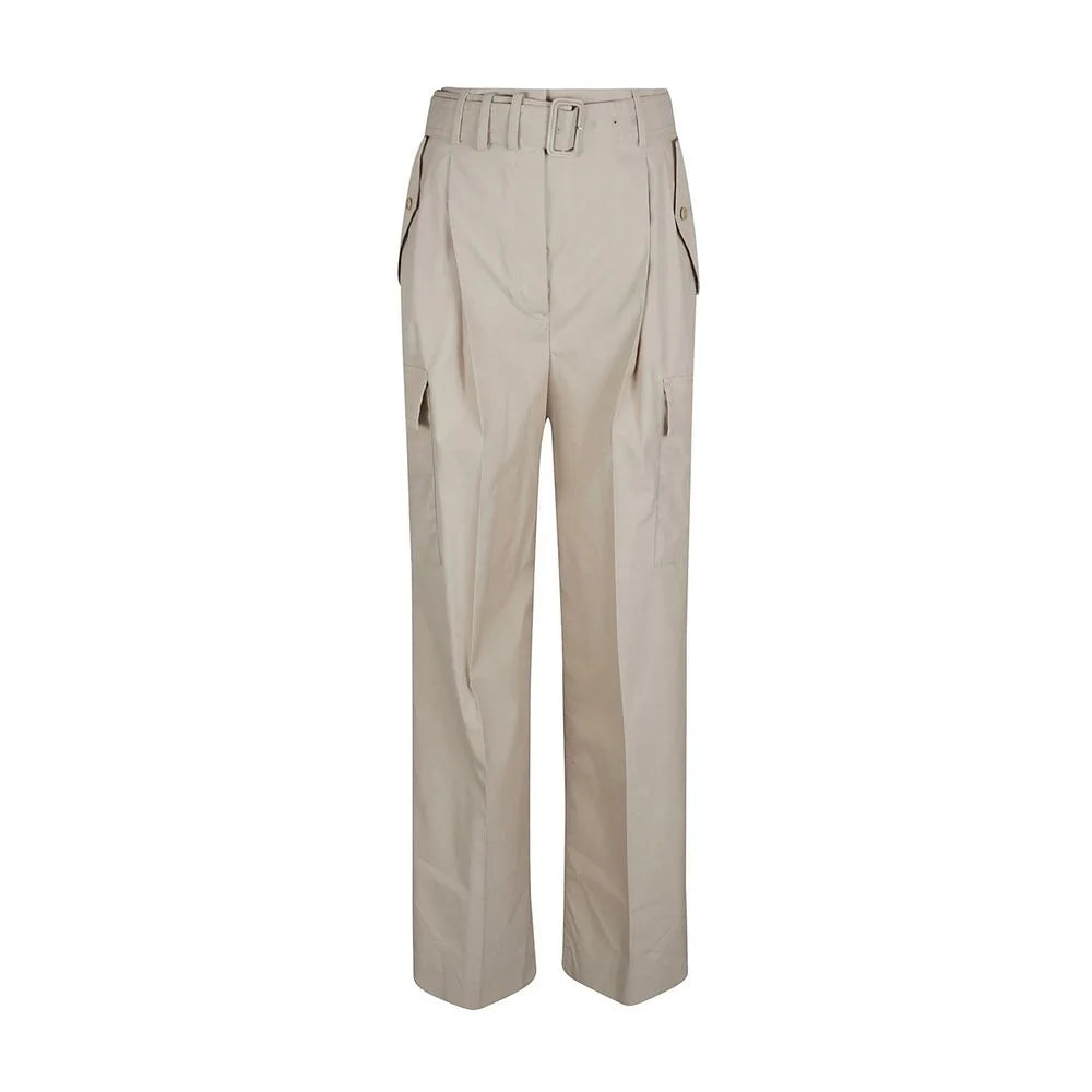 Prada Beige Cotton Cargo Pants - 40