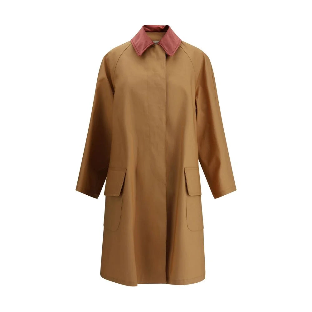 Prada Beige Cotton Coat - IT38 | S