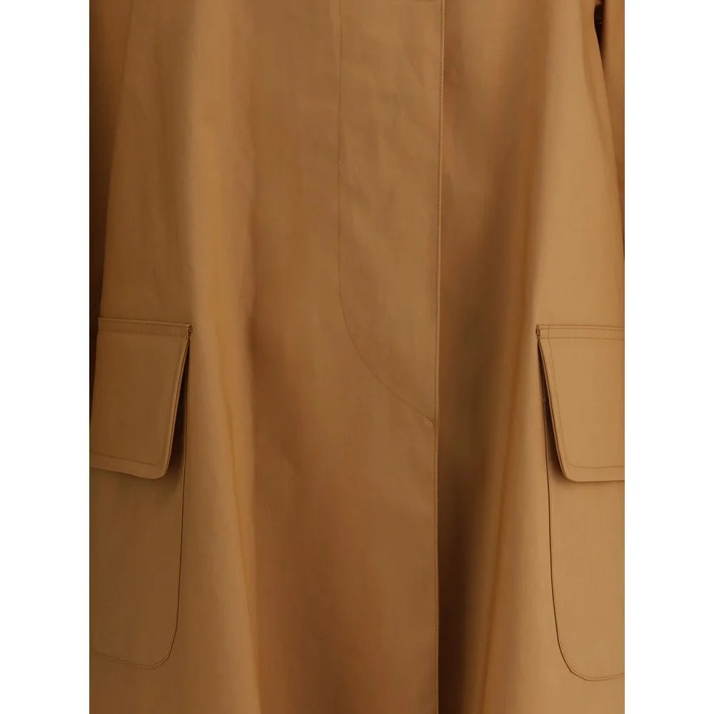 Prada Beige Cotton Coat - IT38 | S