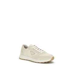 Prada Beige Nylon Low Top Sneakers - EU44/US11