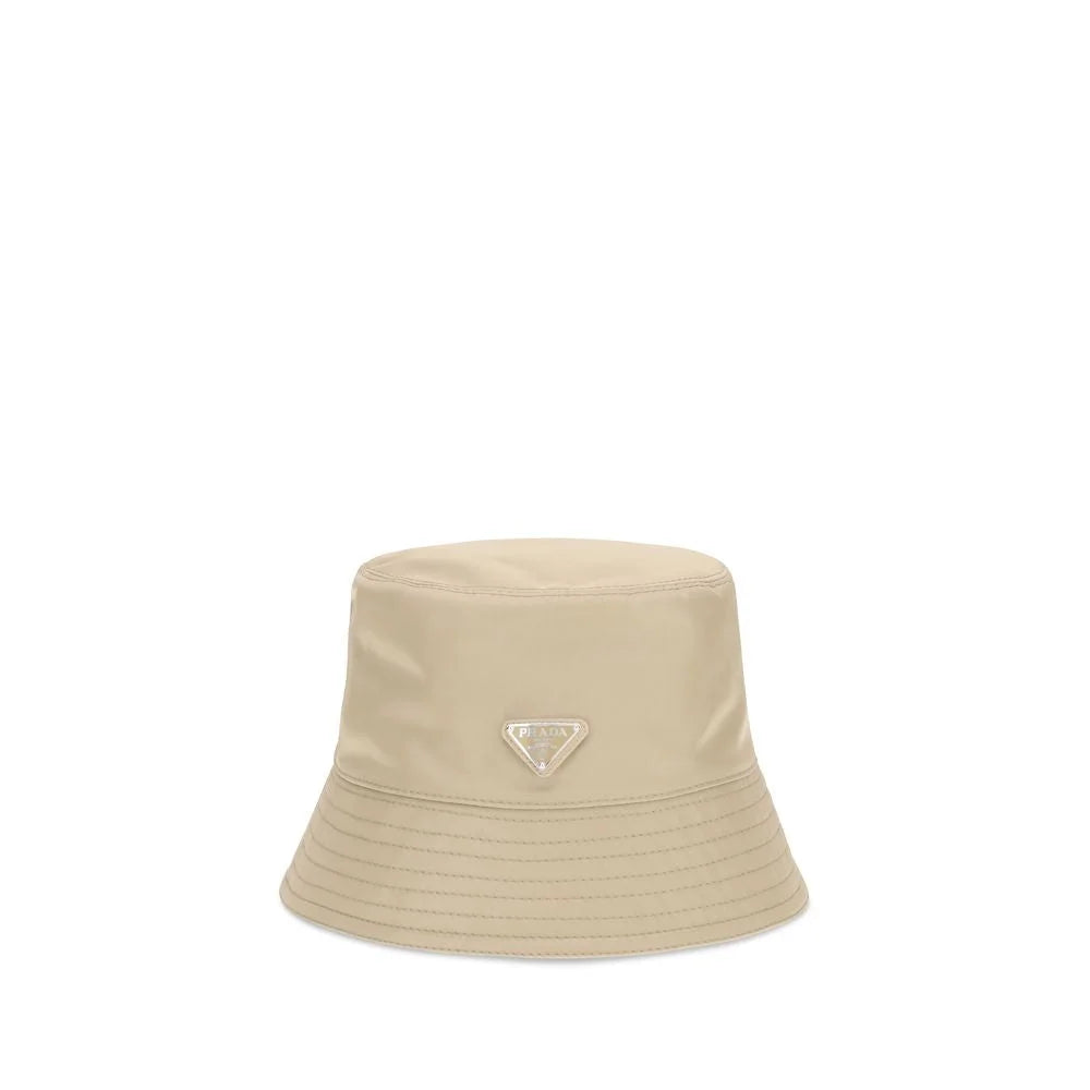 Prada Beige Polyamide Bucket Hat