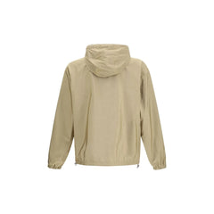 Prada Beige Recycled Polyamide Shell Jacket