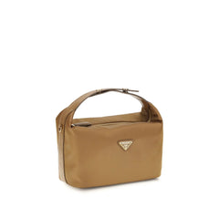 Prada Beige Recycled Polyamide Shoulder Bag