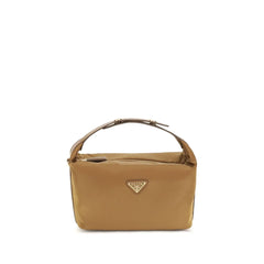 Prada Beige Recycled Polyamide Shoulder Bag