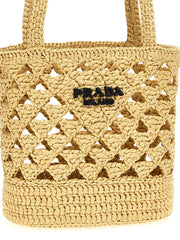 Prada Beige Viscose Handbag