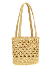 Prada Beige Viscose Handbag