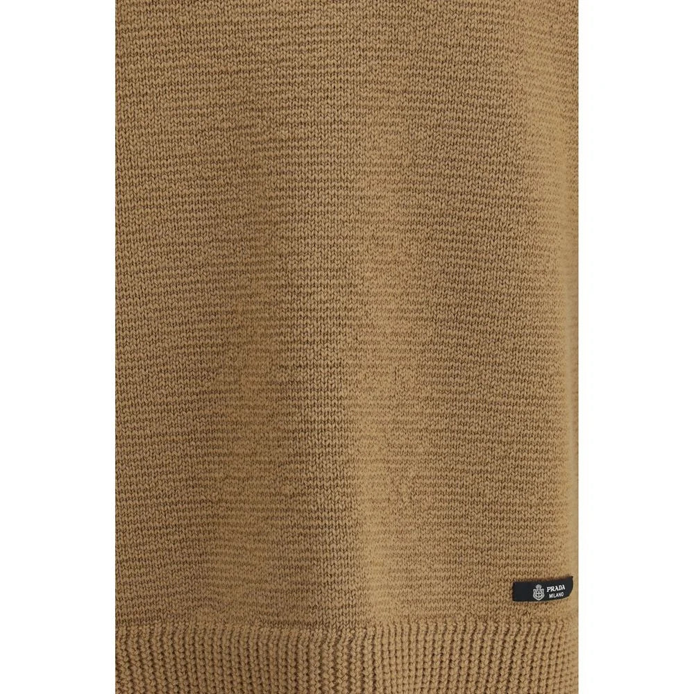 Prada Beige Wool Sweatshirt - IT52 | XL